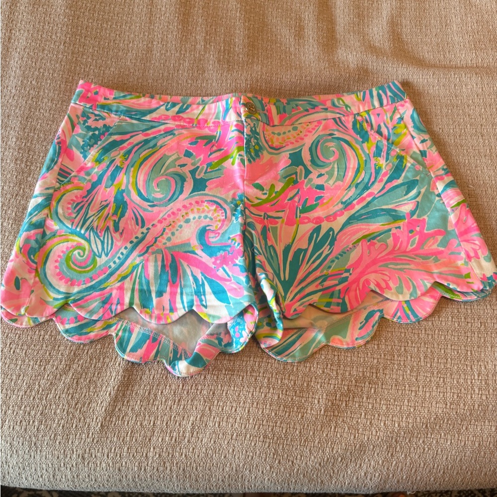 Lilly Pulitzer Tropical Print Shorts